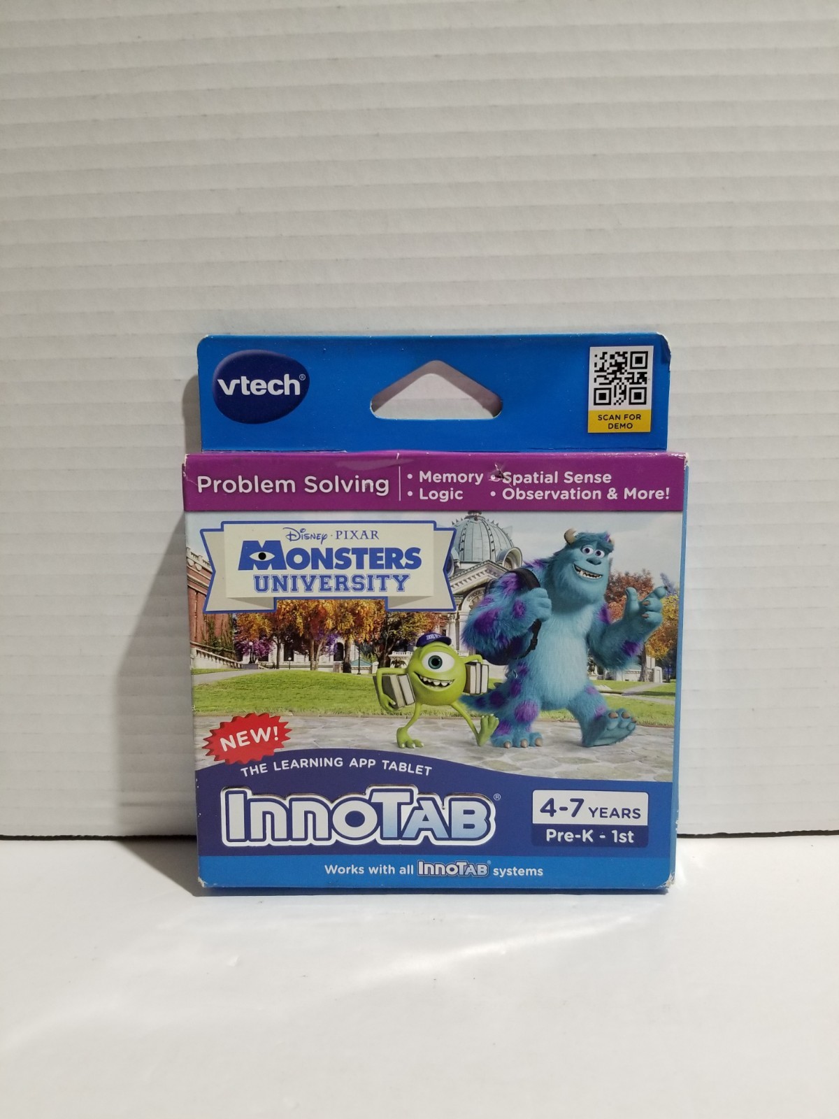 Vtech InnoTab Disney Pixar Monsters University Game Cartridge (80231900)
