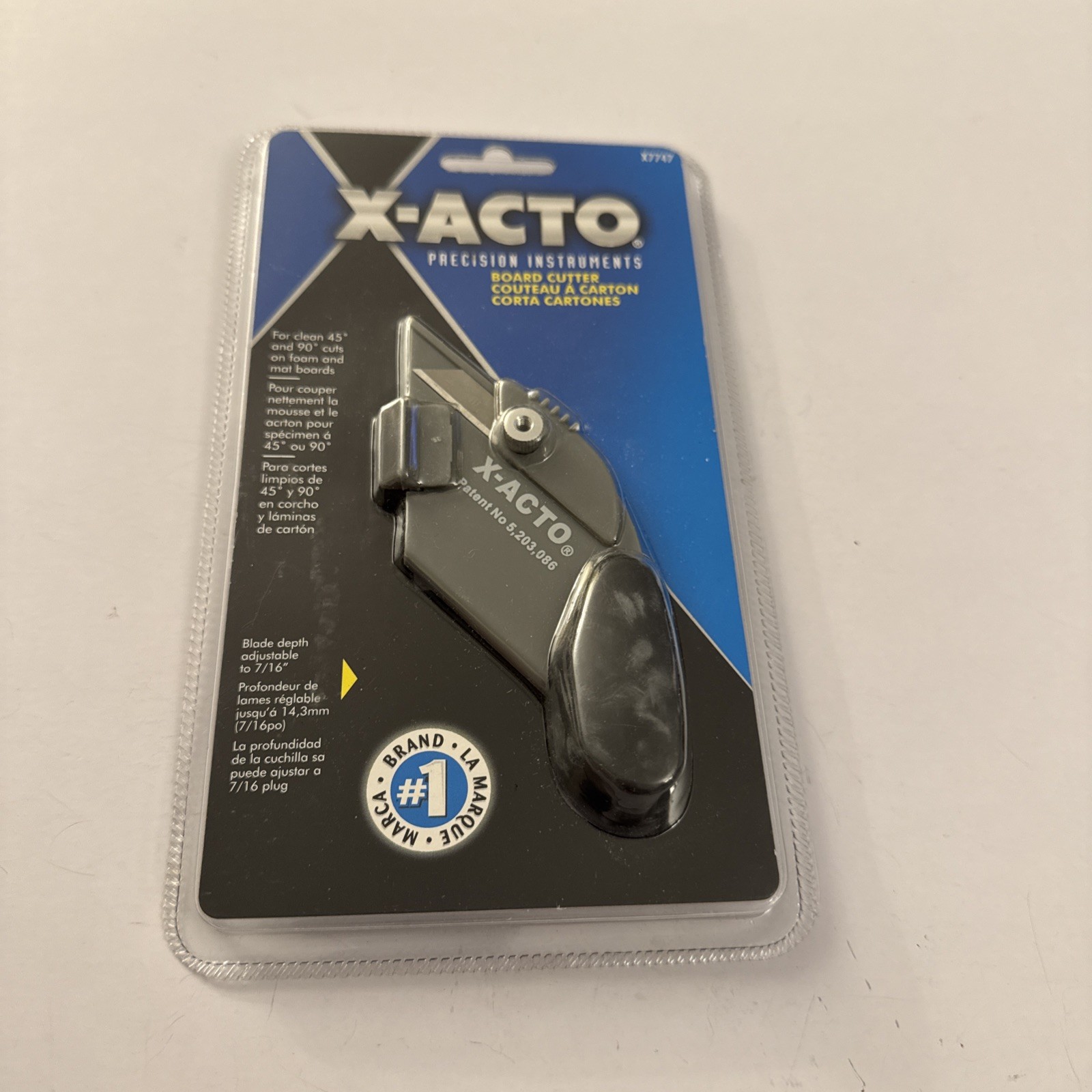 X-ACTO Board Cutter For Foam Board & Mats X7747 For 45 & 90 Degree Cuts New CS1