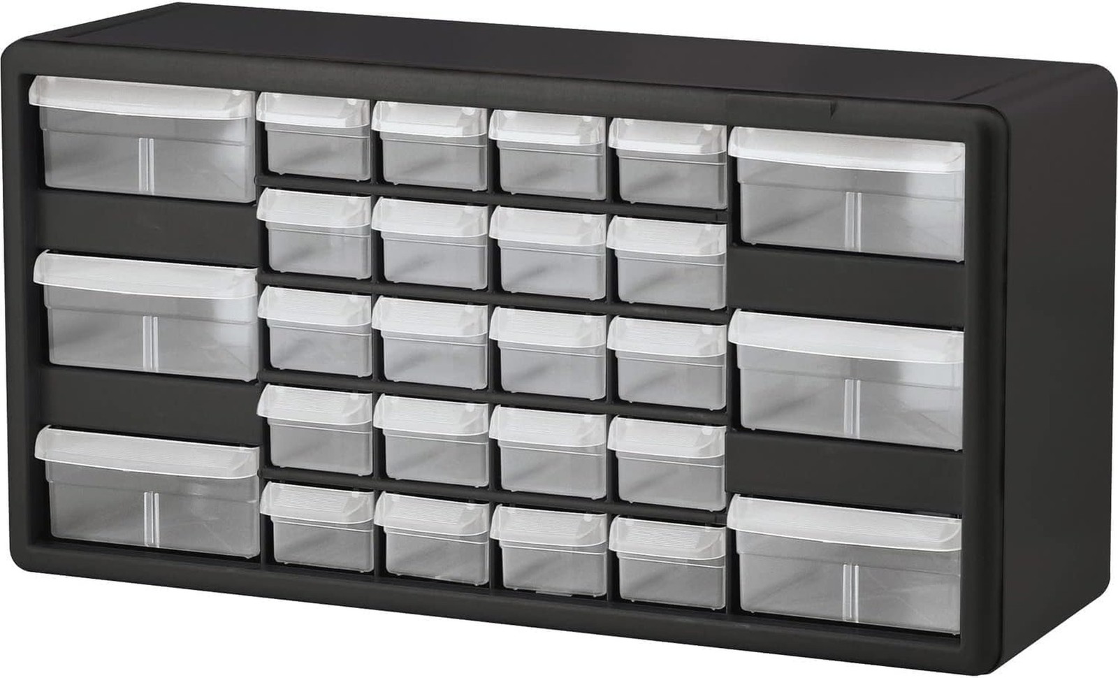 Akro-Mils 26-Drawer Plastic Drawer Storage Cabinet for Garage Organization, B...