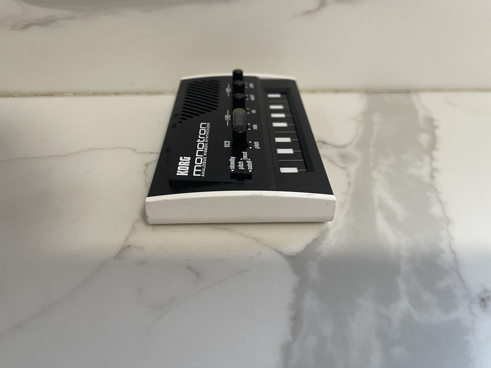 Korg Monotron Analog Ribbon Synthesizer Tested