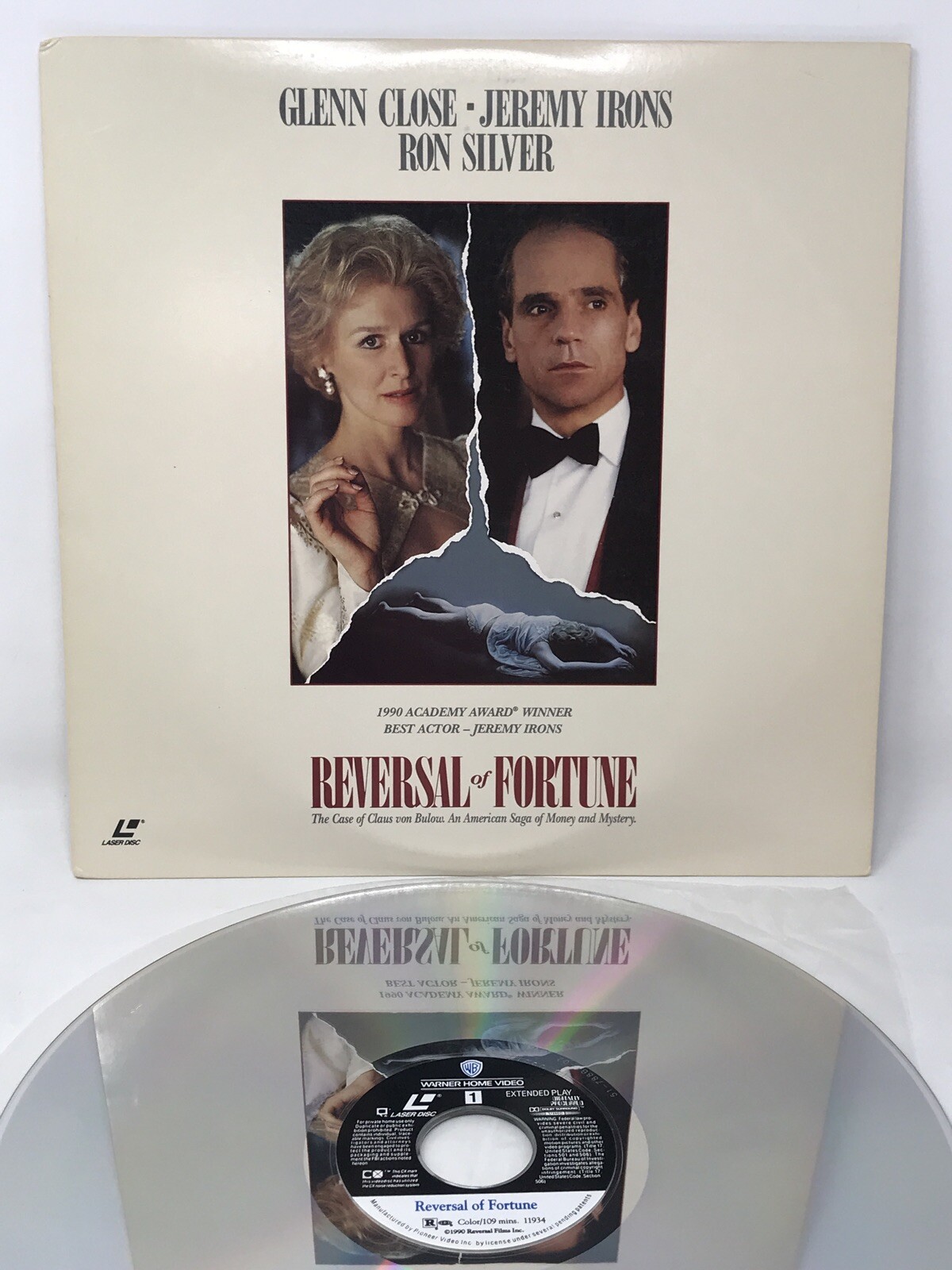 Reversal of Fortune LaserDisc