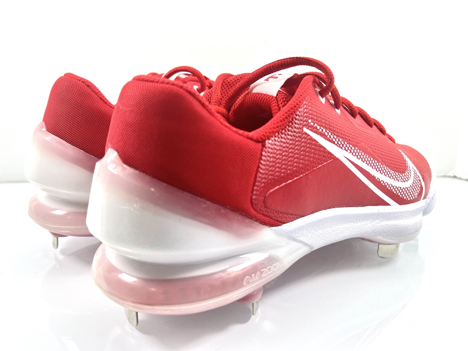 NIKE FORCE TROUT 7 PRO METAL BASEBALL CLEATS RED WHITE CQ7224 602 sz 12