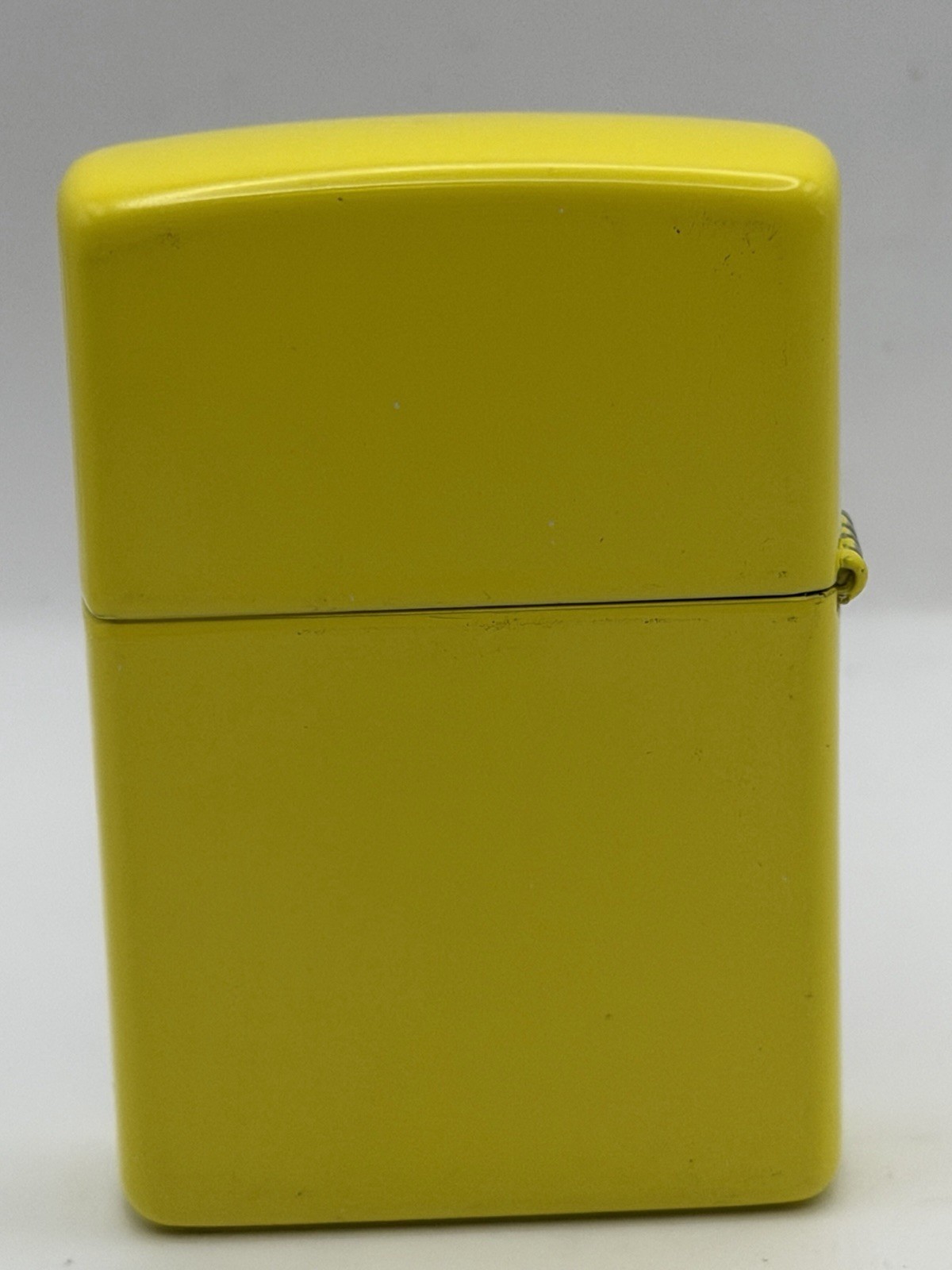 2017 Lights Camera Action Yellow Zippo Lighter NEW