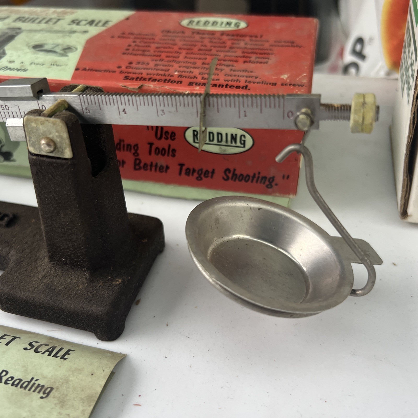 Redding Powder & Bullet Scale NOS