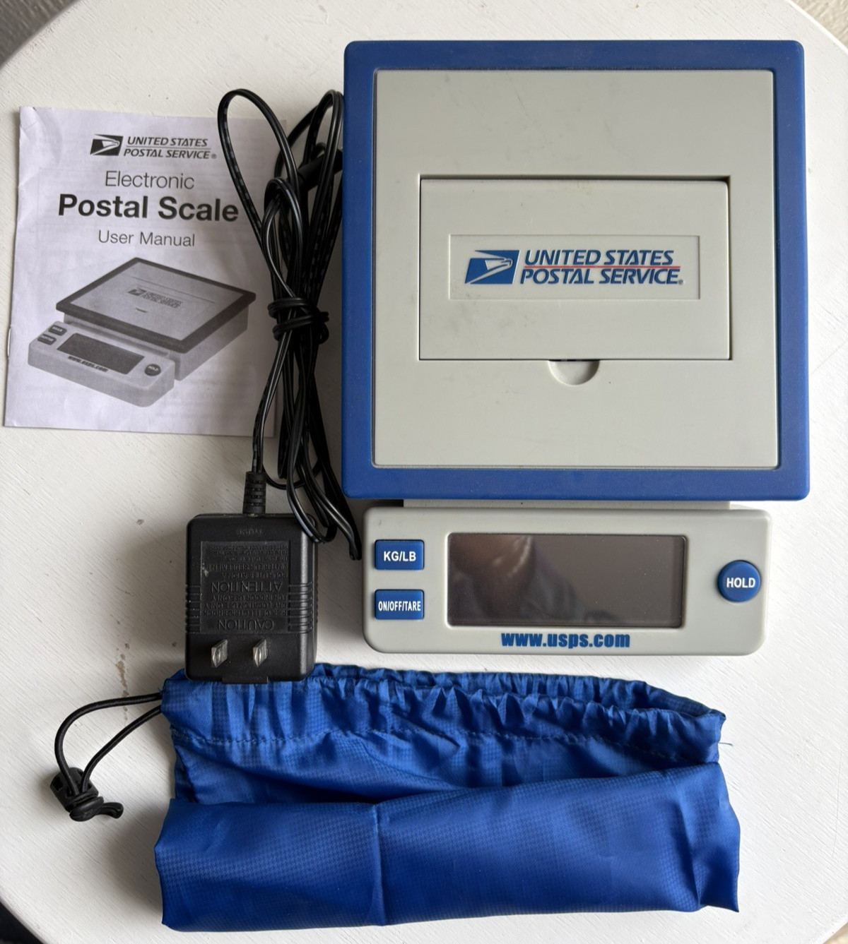 Used United States Postal Service Digital Tabletop Shipping Scale 10lbs Capacity