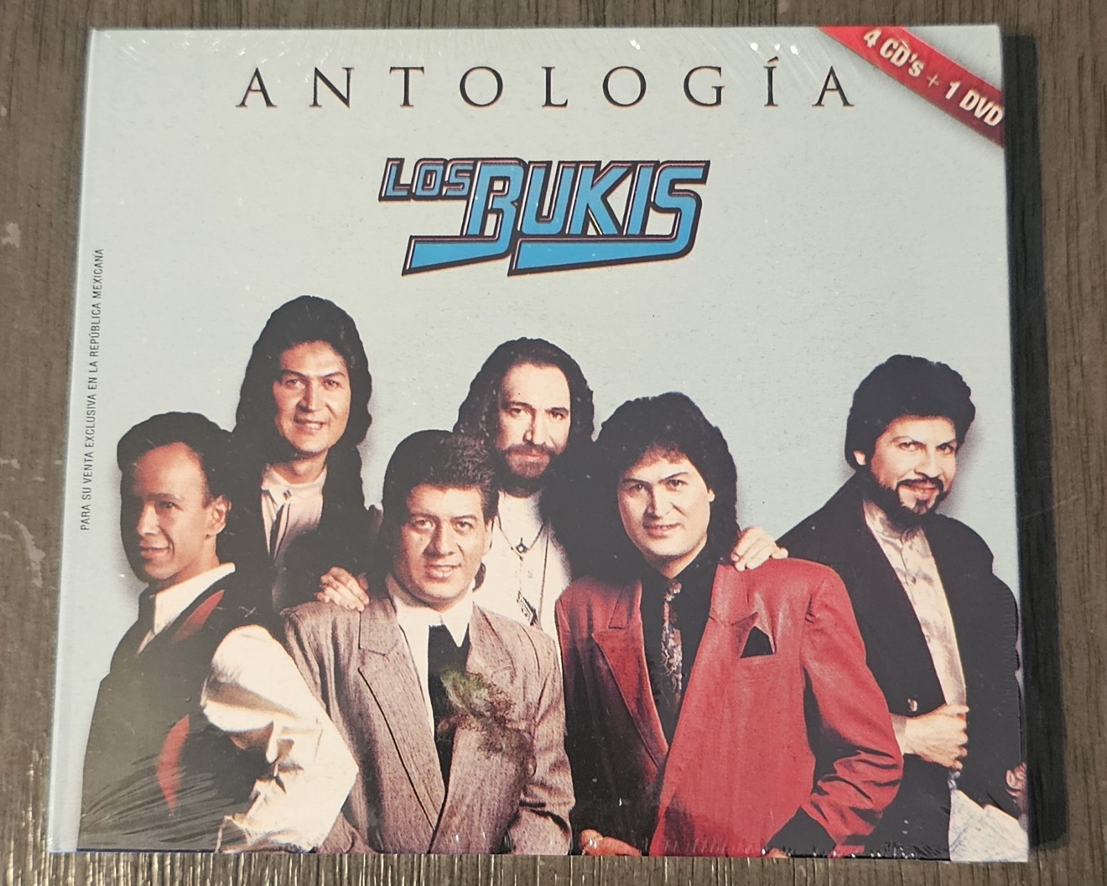 LOS BUKIS ANTOLOGIA "Rare No Longer Made" 4CDs with 80 Exitos & 1 DVD 9 Videos