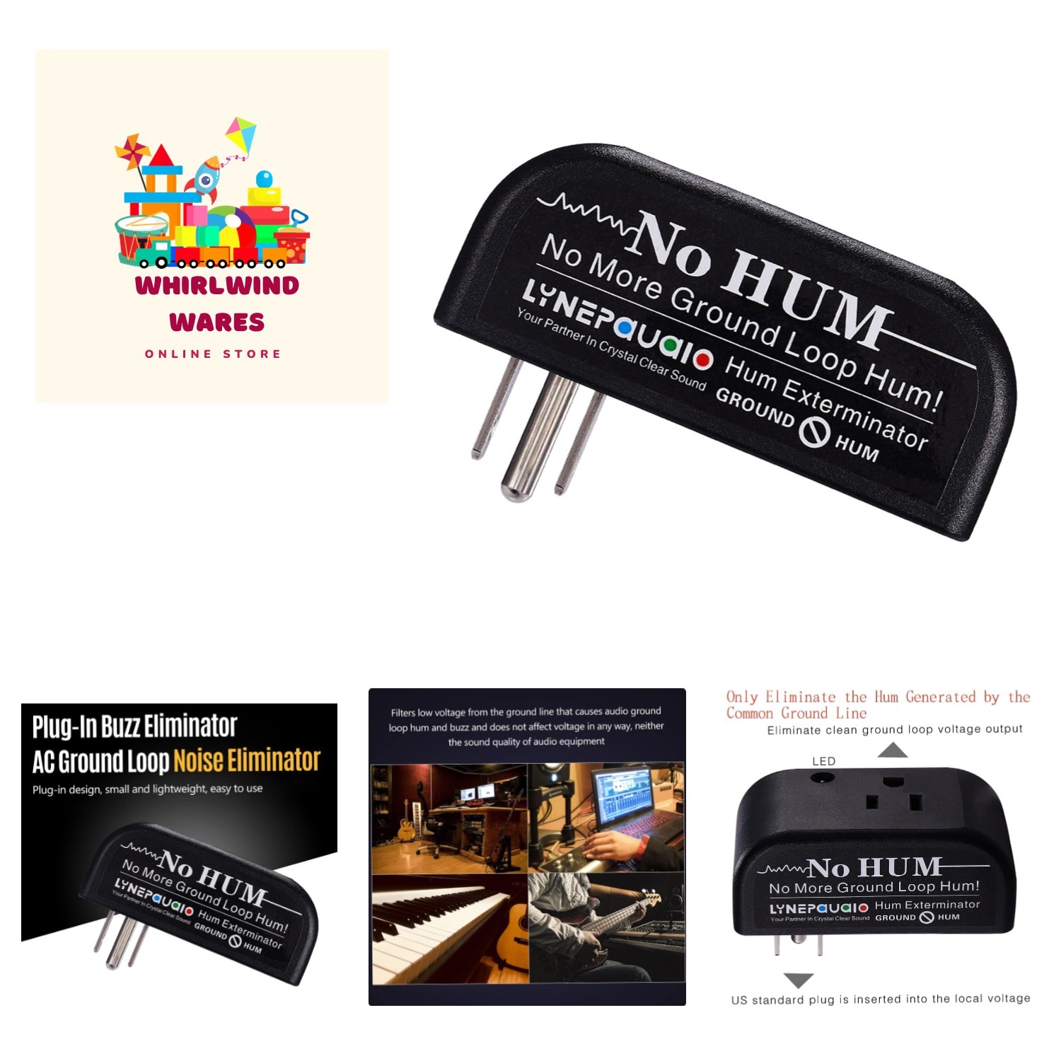 High-Performance Noise Canceller for Home Theaters & Studios - Easy Installation