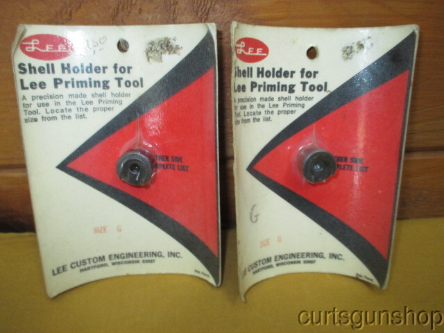 Lee Shell Holder Size G for Early Style Tool Fits 6.55x55 Swedish Mauser