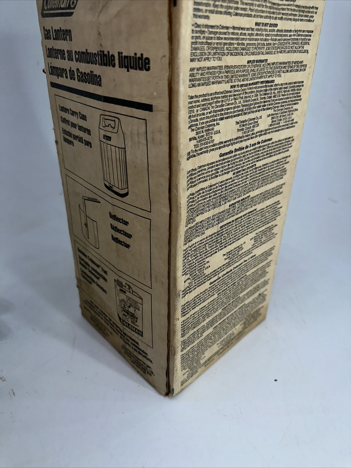 Coleman Model 288 Lantern Dated 11/96 With Box