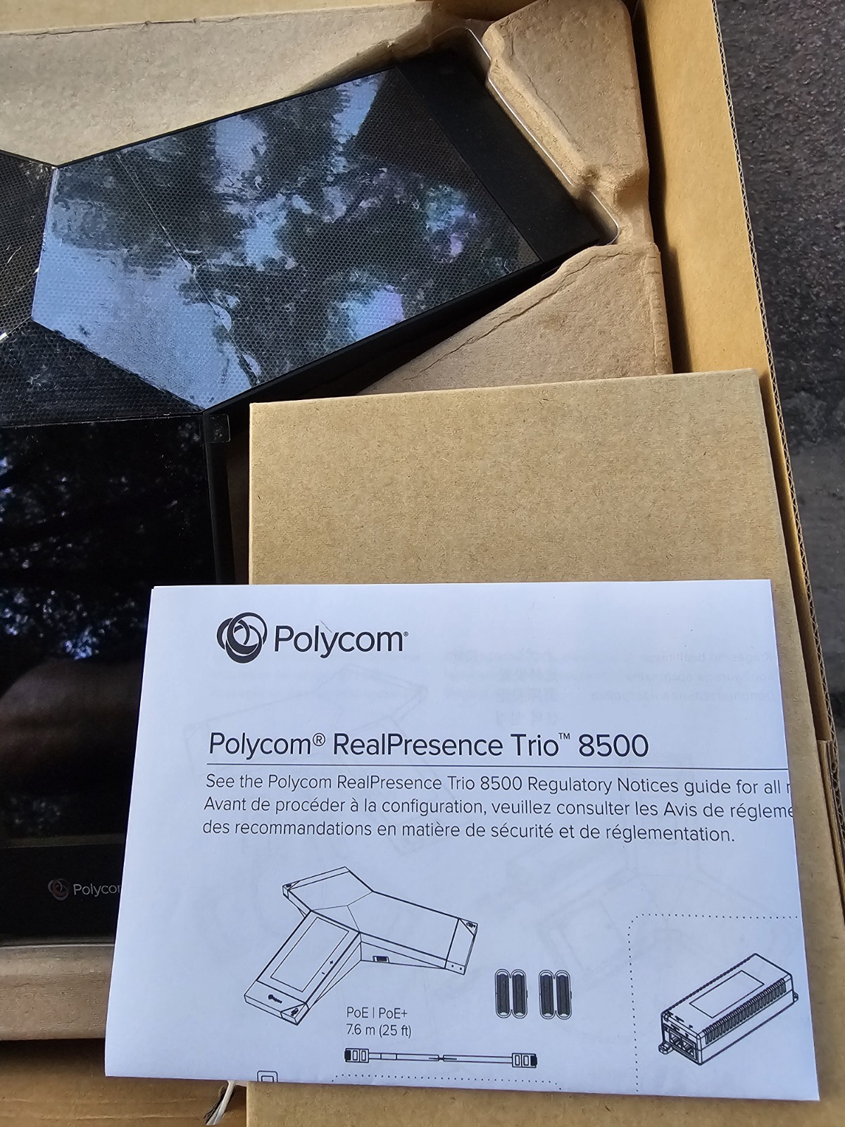 Polycom Realpresence Trio 8500 Skype IP Conference Phone 2201-66700-101