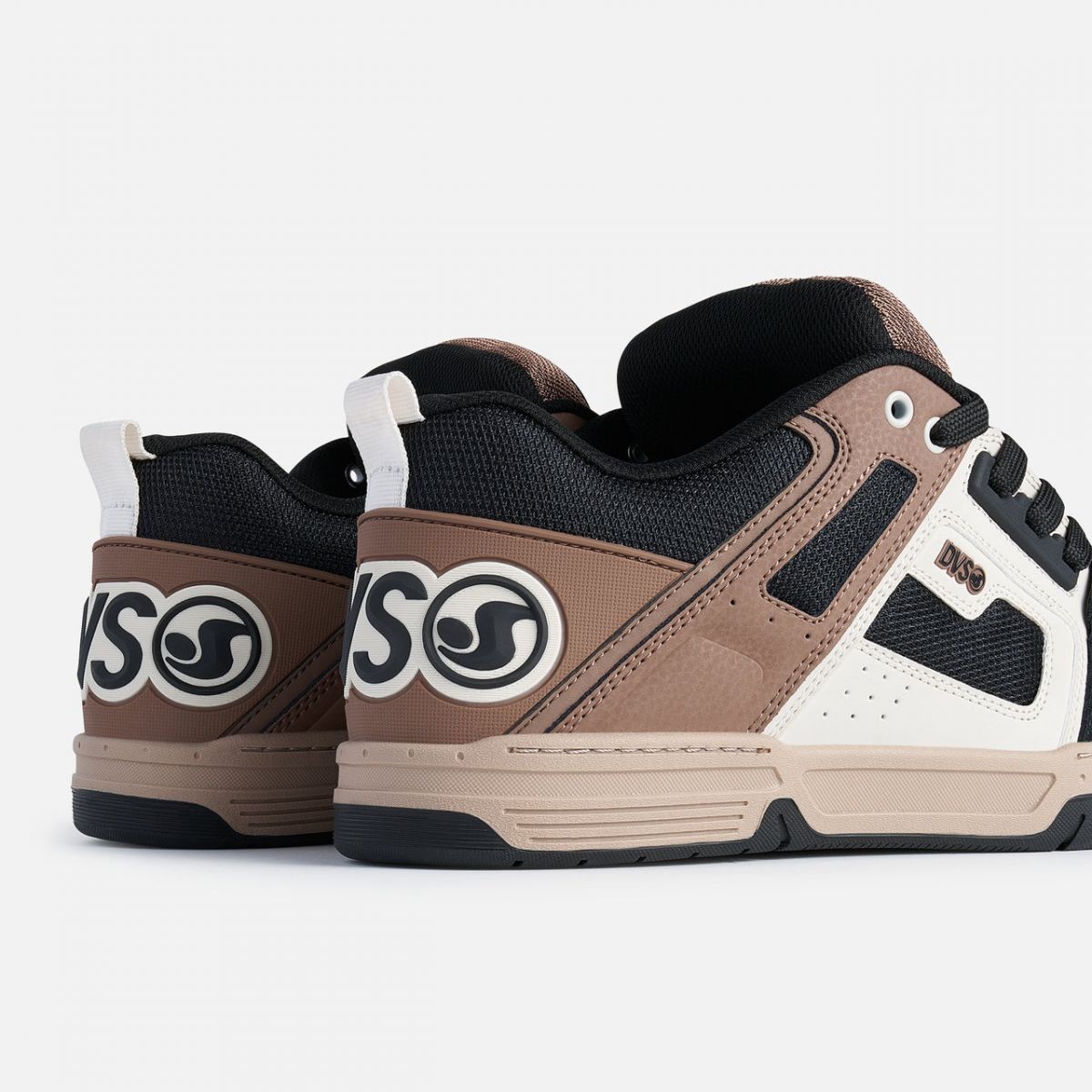 DVS Men's Comanche Skate Shoe Black/Taupe/Brown - DV01312003, Black/Taupe/Brown