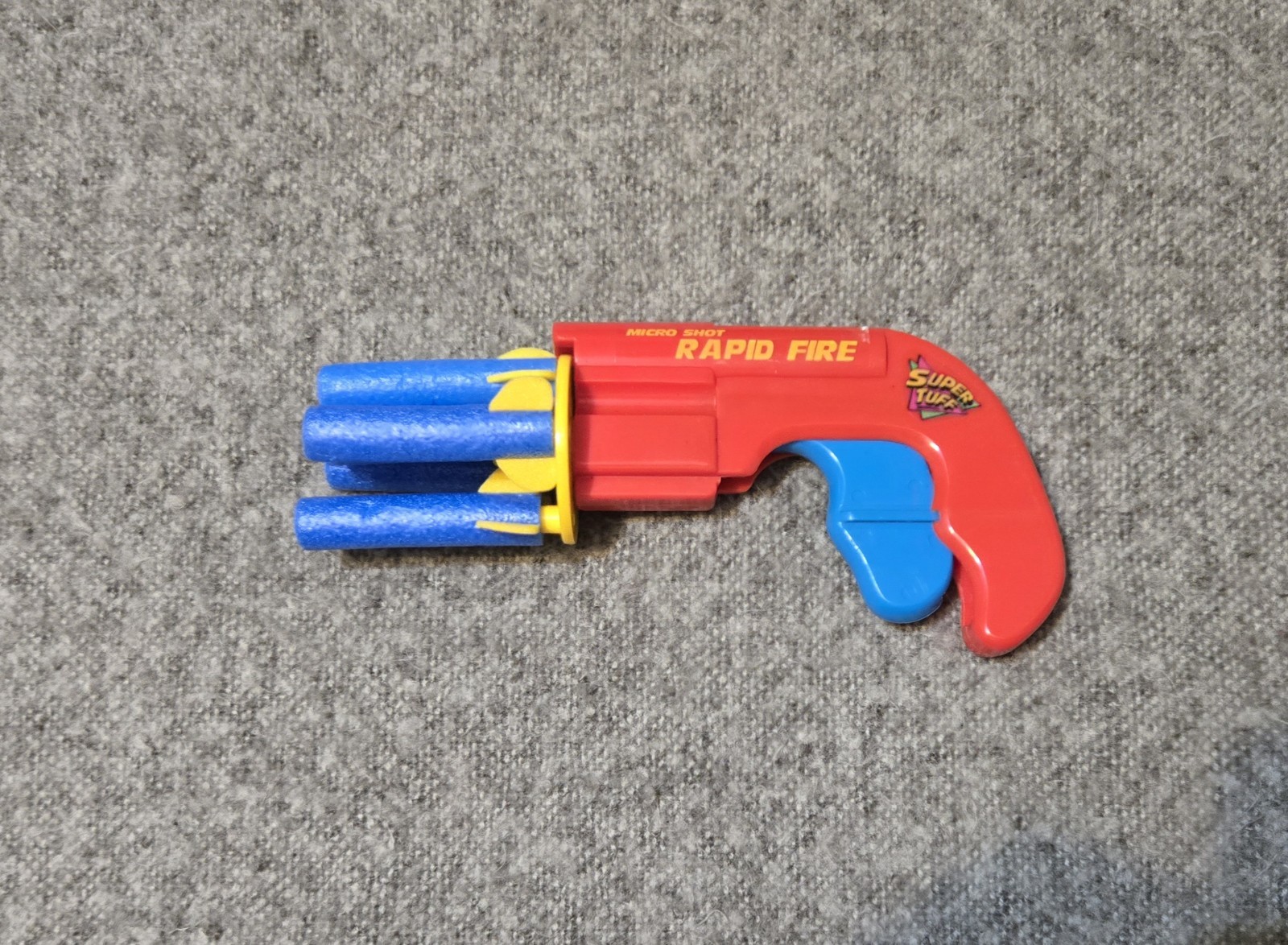 1994 Micro Shot Rapid Fire by Just Toys With 5 Foam Darts