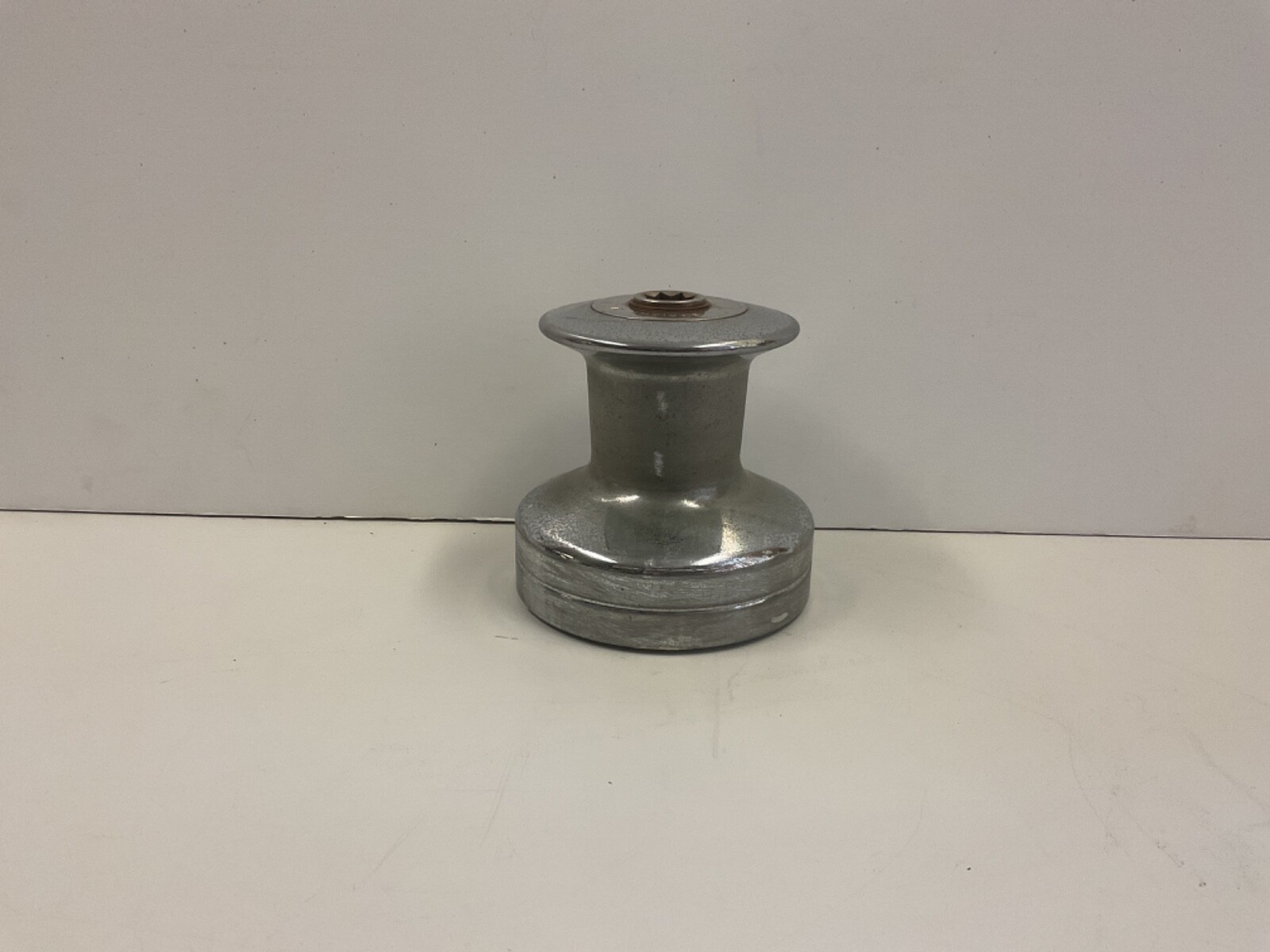Barient #21 Two Speed Chrome Plated Bronze Winch