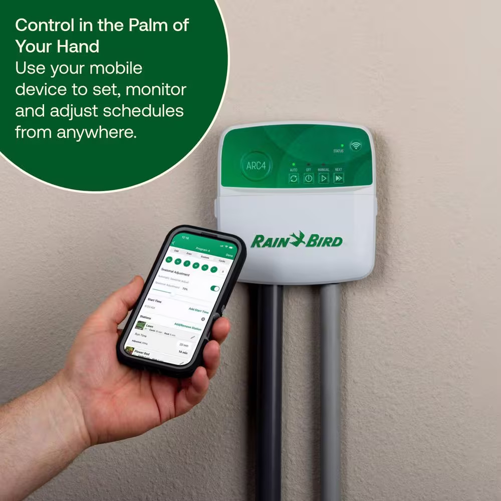 ARC6 6-Zone App Based Indoor Residential Irrigation Controller