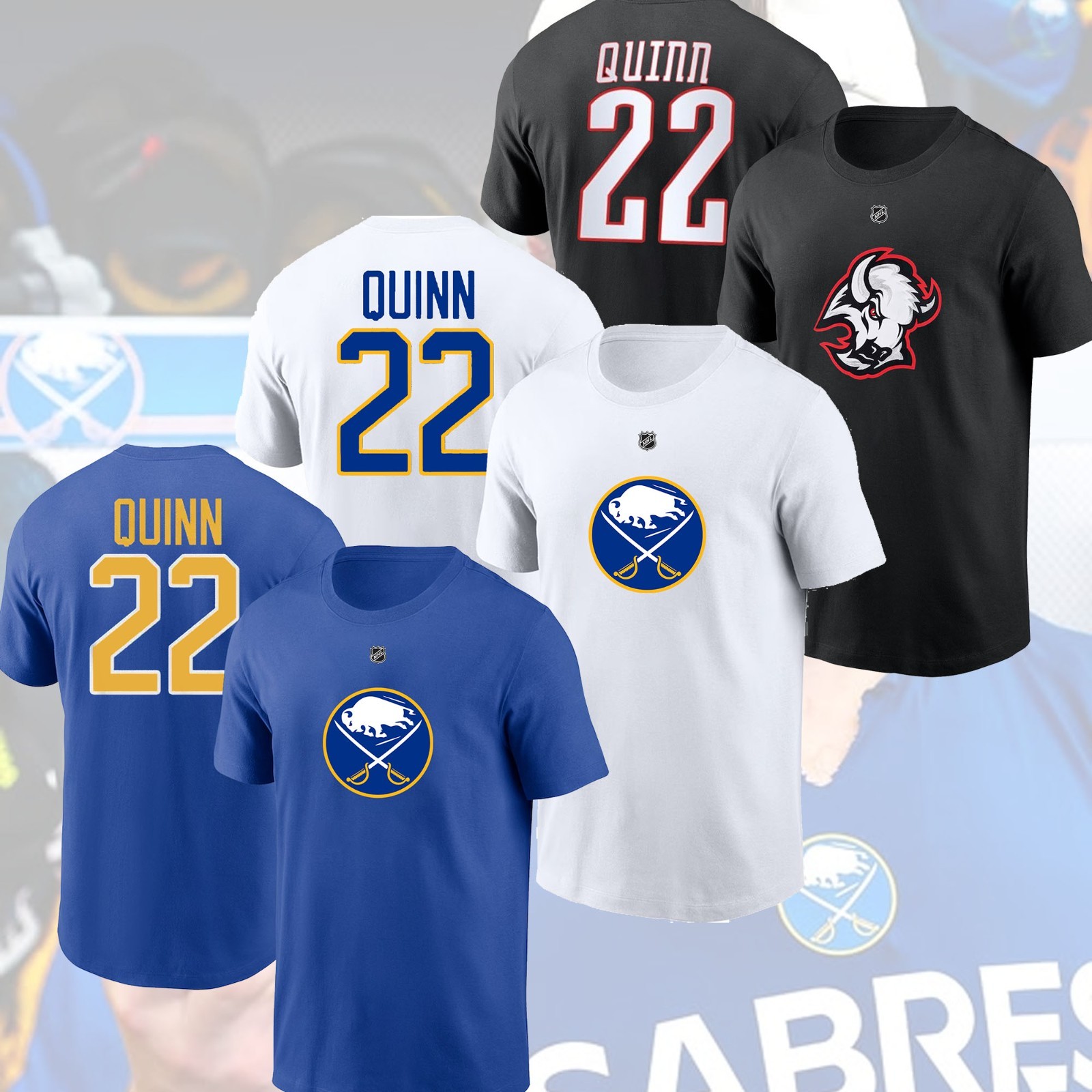 NEW HOT! Jack Quinn #22 Buffalo Sabres 2026 Name & Number Gift For Fans