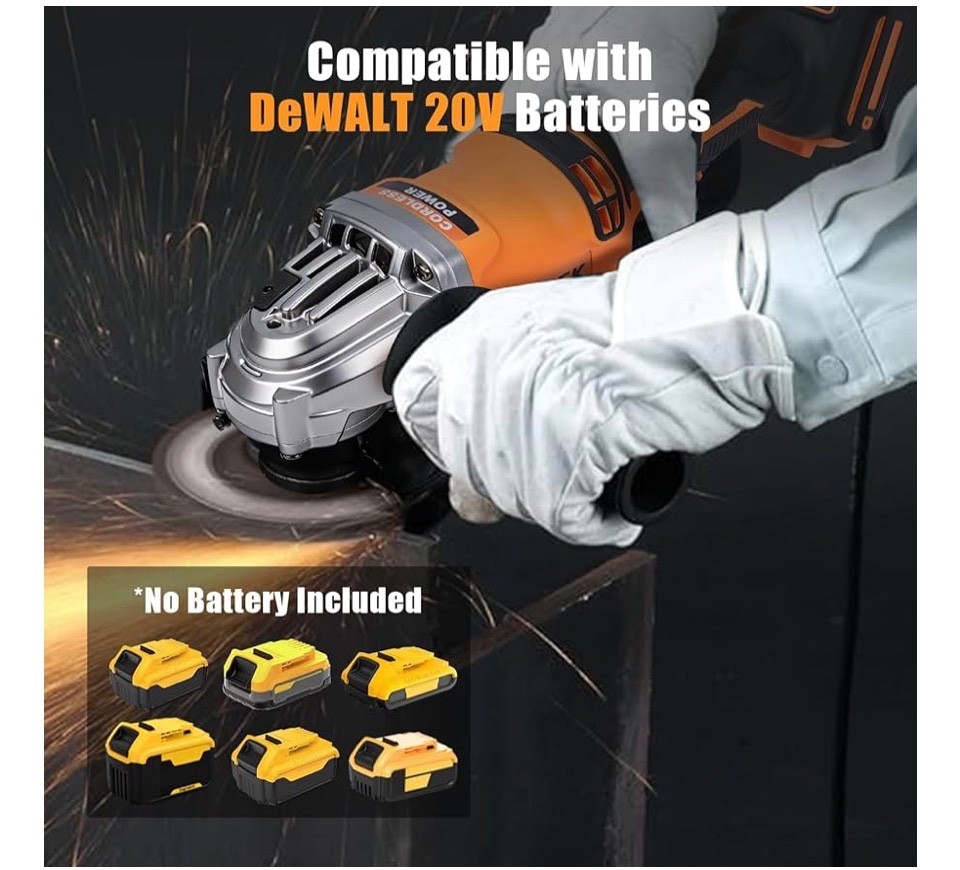 Onetek Cordless Angle Grinder Tool