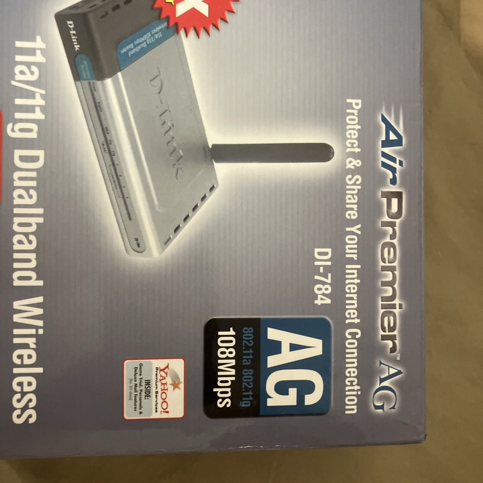D-Link DI-784 Wireless 108AG Router