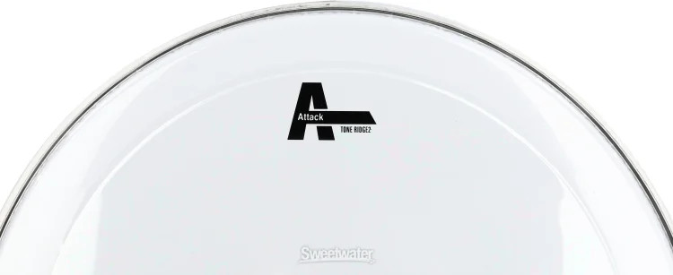Attack Tone Ridge 2 Clear Drumhead - 14-inch