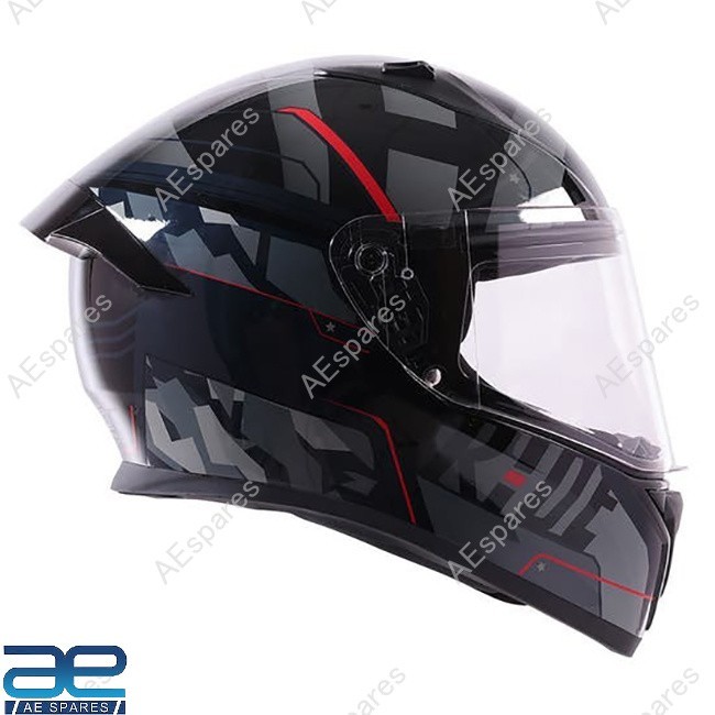 Roadster Geo Camo Face Helmet For Royal Enfield Rider S2u