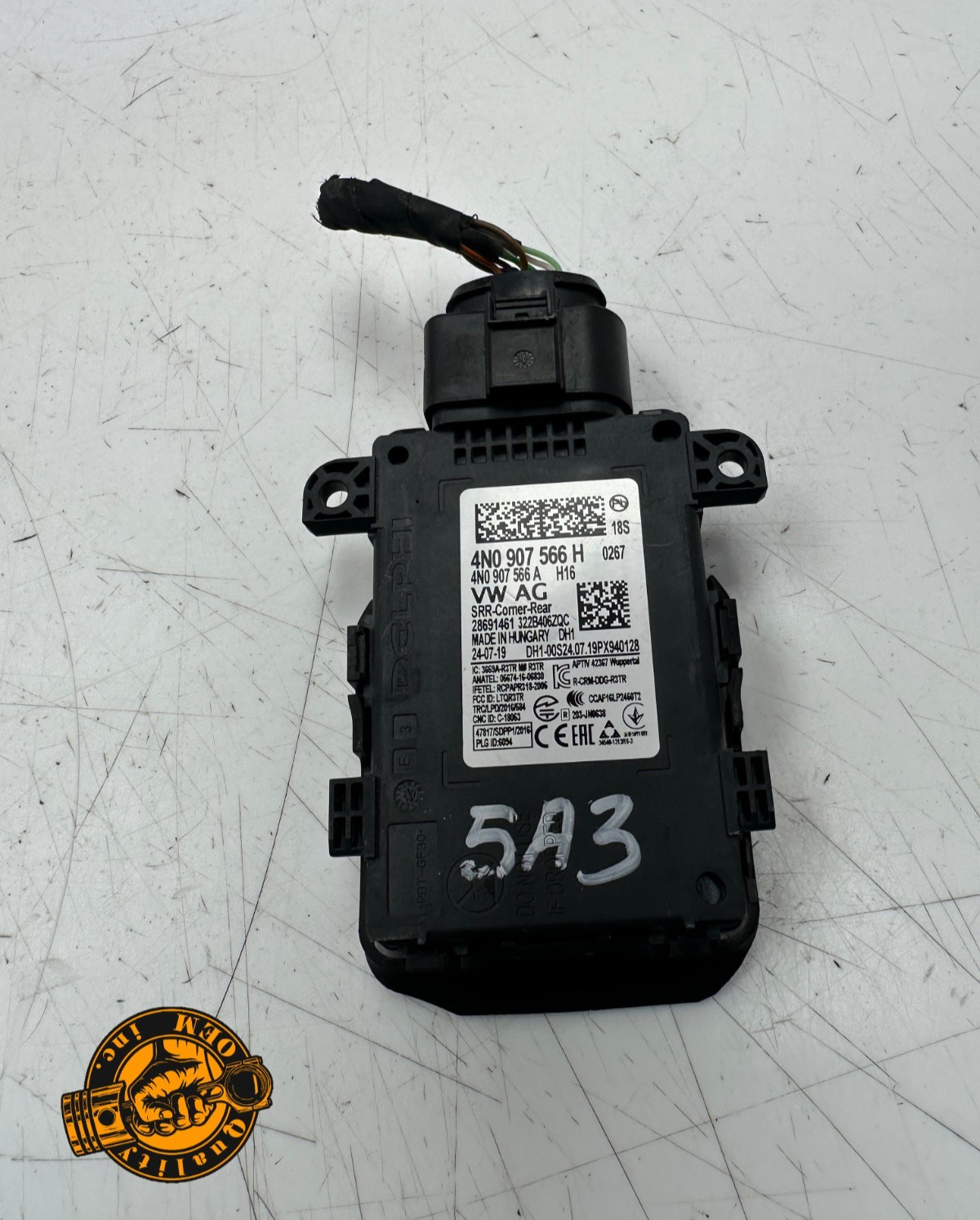 2019-2025 AUDI A6 A7 A8 Q7 Q8 PORSCHE CAYENNE  REAR BLIND SPOT RADAR SENSOR OEM