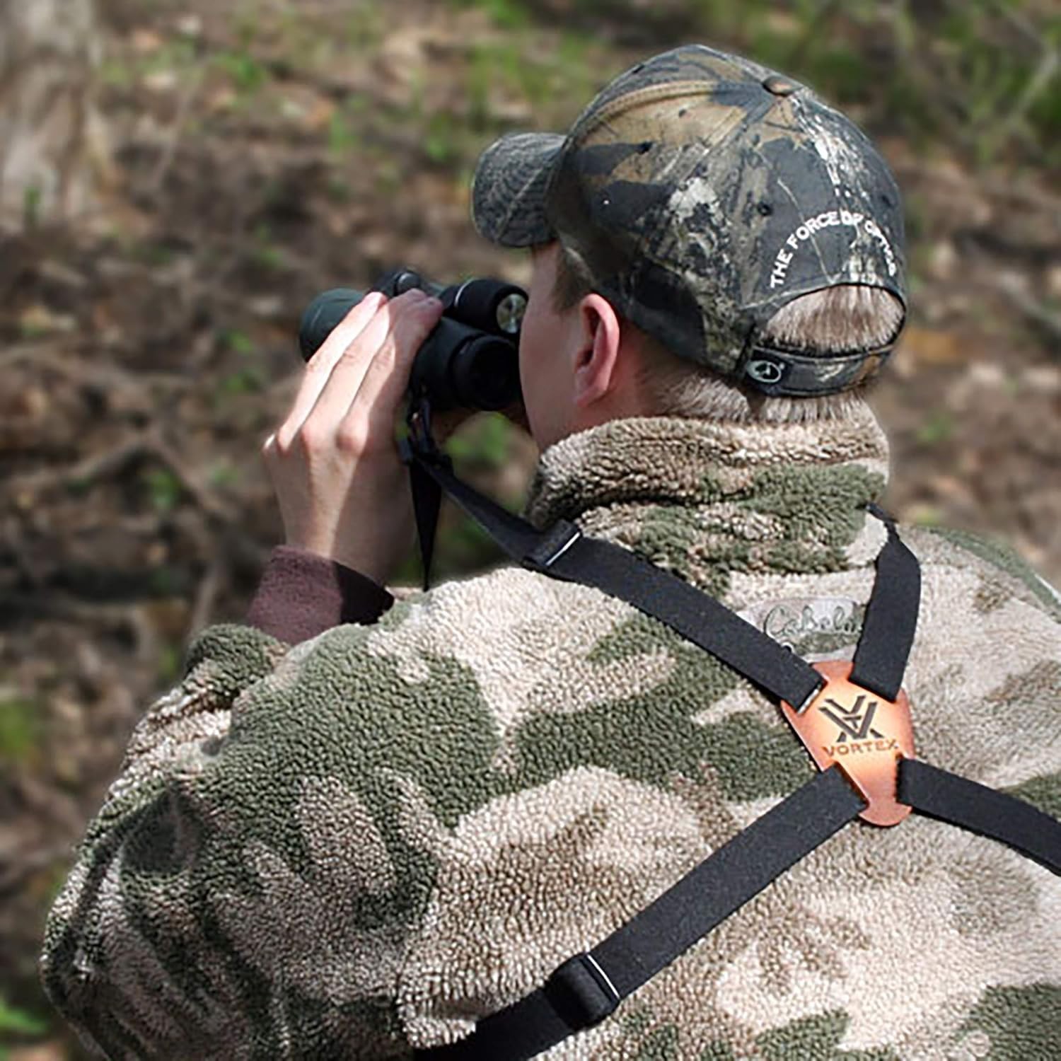 Adjustable Binocular Harness Strap for Comfortable Carrying - One Size Fits All