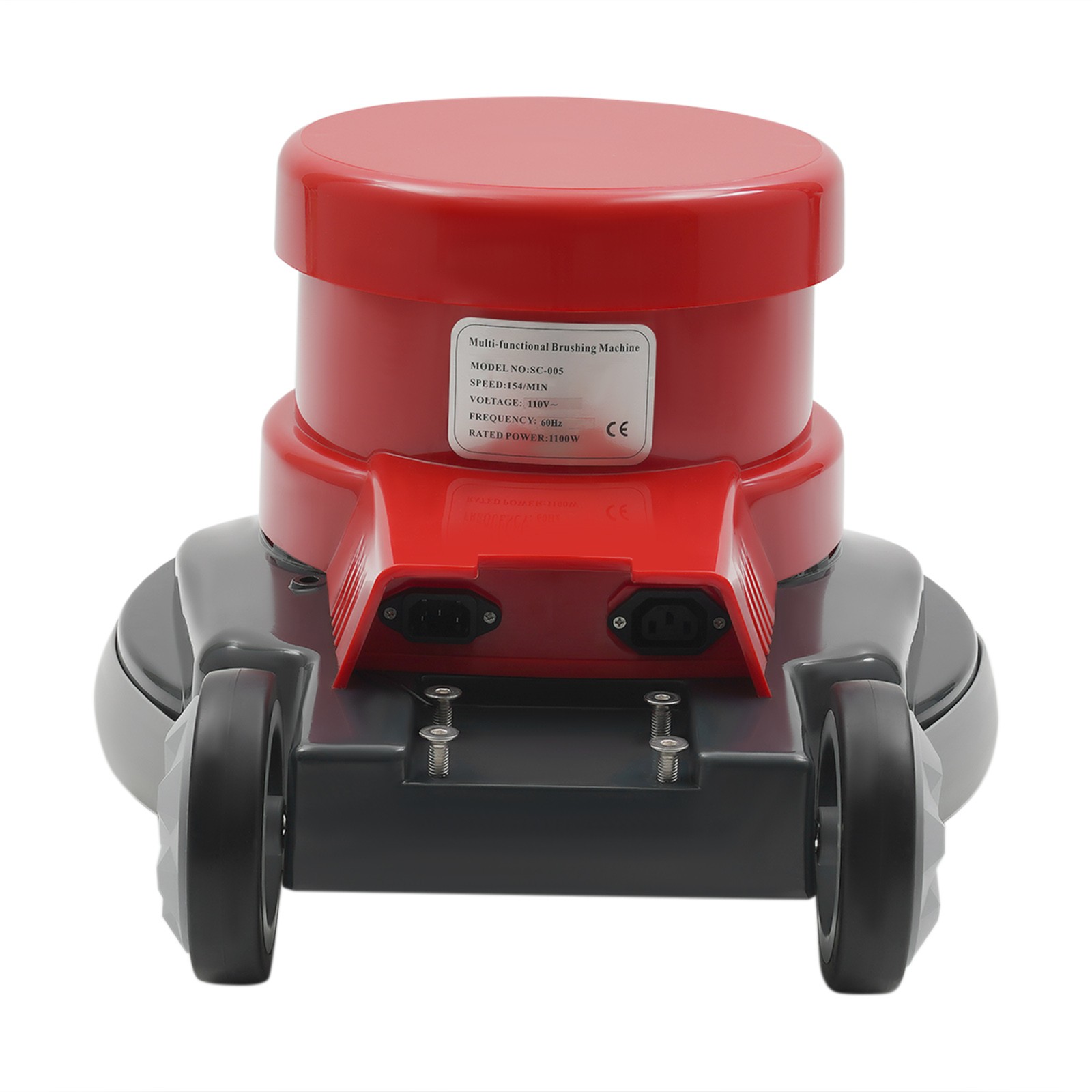 17" Carpet Cleaning Machine Floor Multi-functional Polishing Brushing Machine 8L