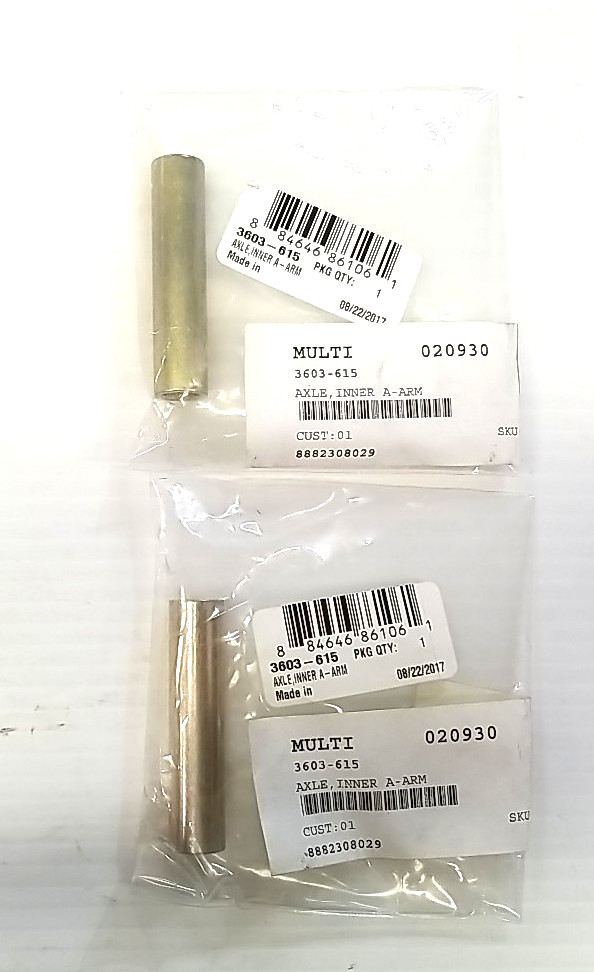 NEW OEM ARCTIC CAT TWO INNER A-ARM AXLES 3603-615  ARTIC