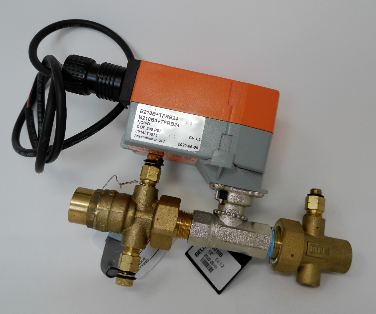 Belimo B210B+TFRB24 With Griswold Controls CPP-2Q Valve