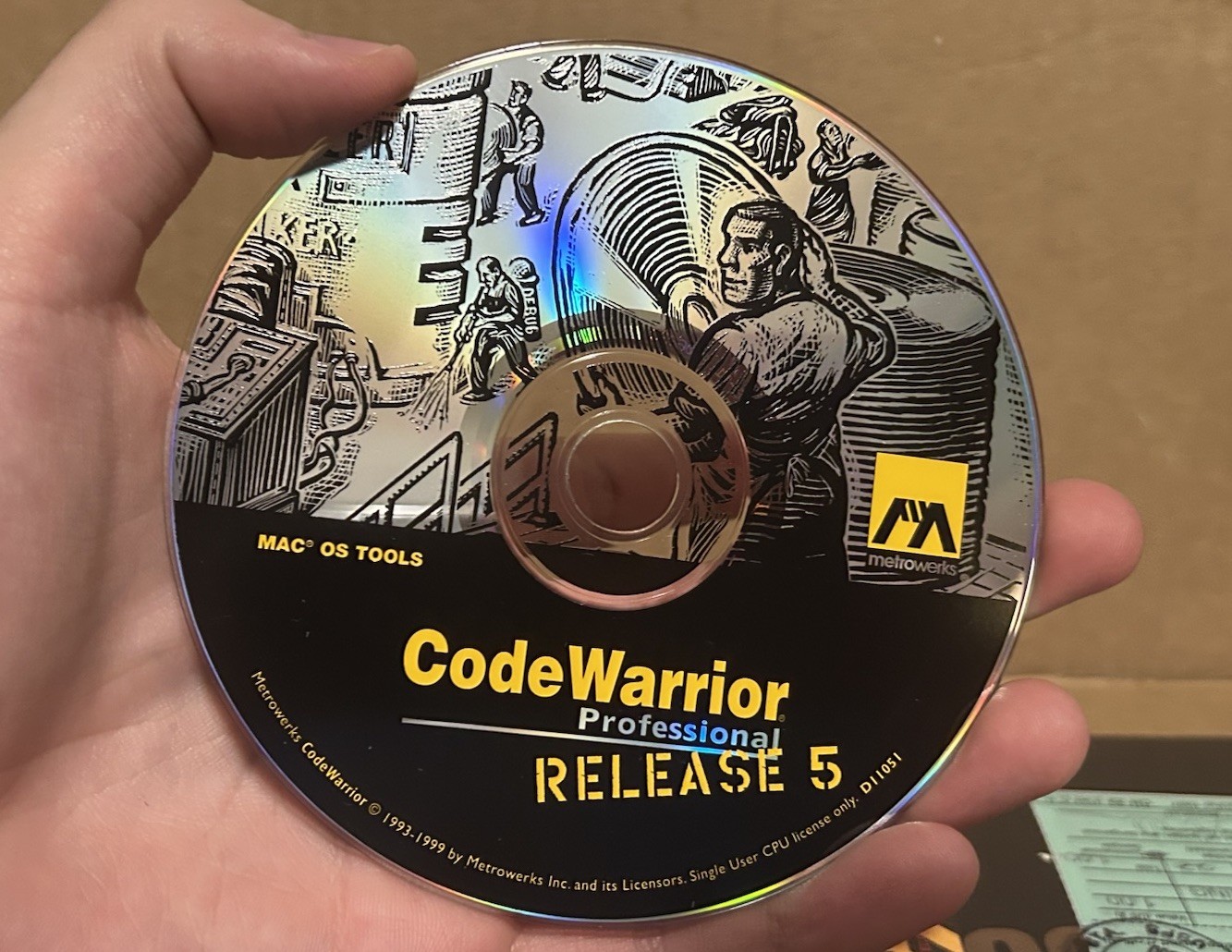 Code Warrior Professional Release 5 Academic Windows Mac OS Tool/Reference + 5.3