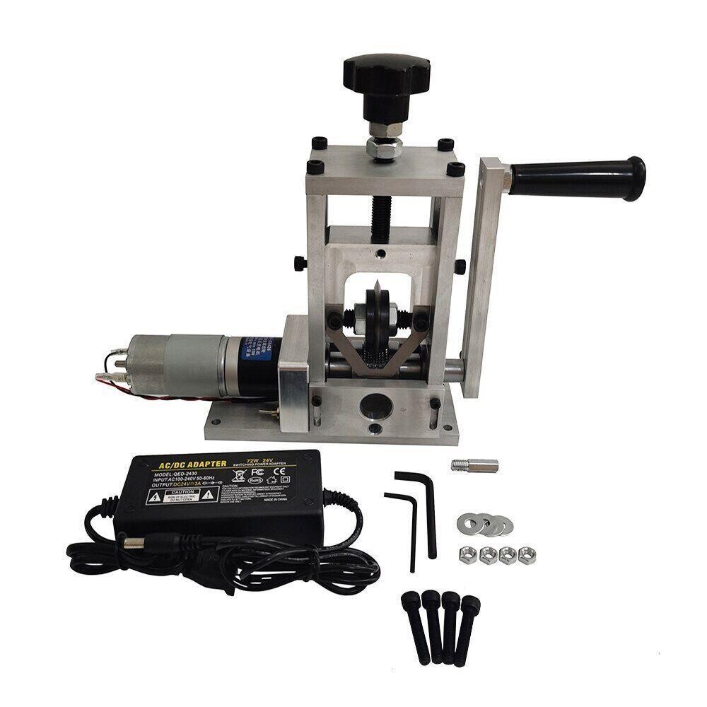 Electric Peeling Machine Manual Wire Stripping Automatic Hand Crank Stripper new