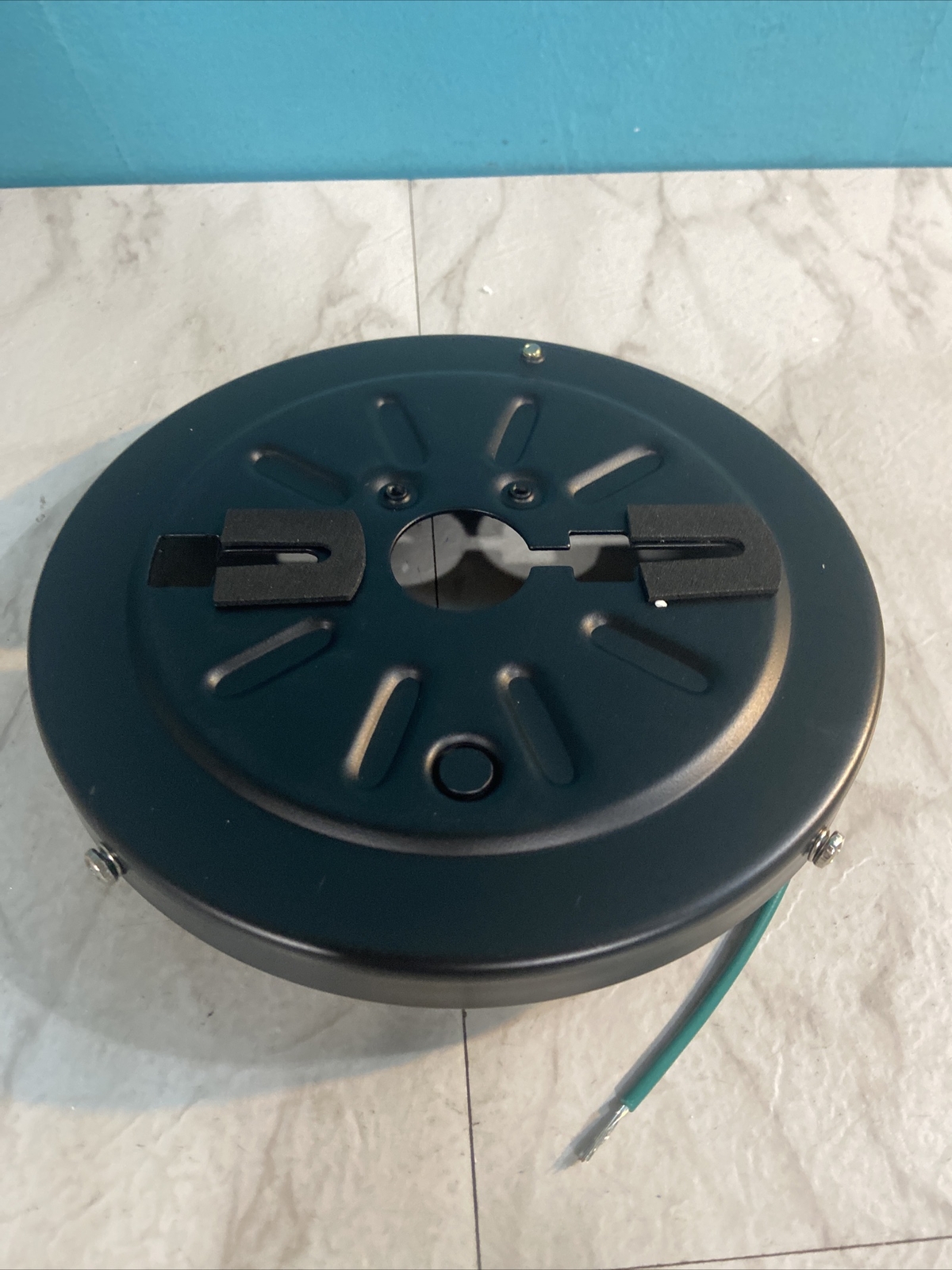 7 Inch Wide Mounting Bracket Plate Home Decorators Ashby Park 44" Ceiling Fan