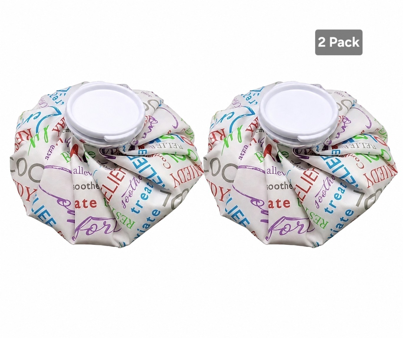 🧊 🔥 Kolorae Large Reusable Cold / Hot Pack Largemouth Screw-on Cap • 2 Pack