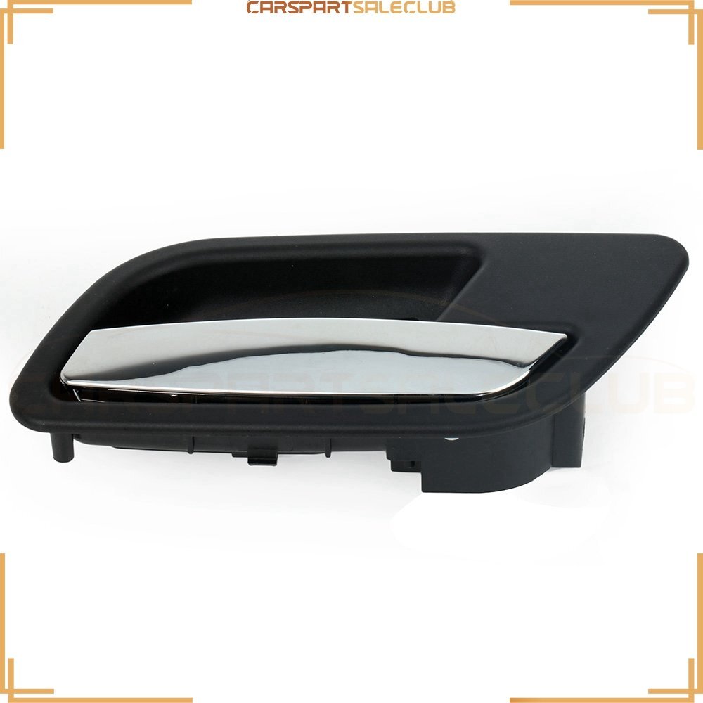 1xInterior Rear Right Door Handle For 2007-13 Chevy Tahoe Avalanche Black&Chrome