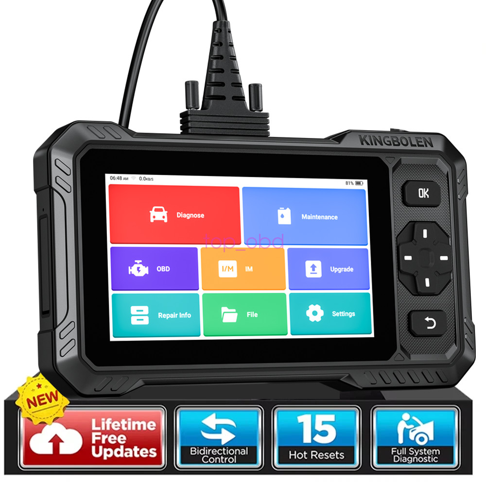 2026 Kingbolen S6 Elite PLUS Car OBD2 Diagnostic Tool Scanner Code Reader CANFD
