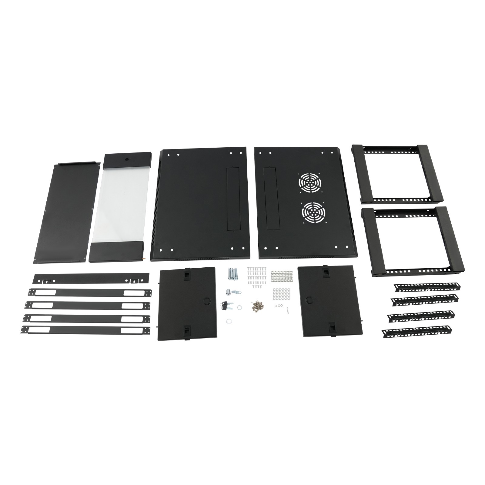 Wall Mount Lockable Network Server Cabinet IP20 Steel Data Equipment Enclosure