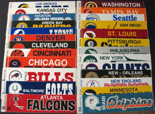Pittsburgh Steelers Orig 1970's Asco Vinyl Bumper Sticker NFL Helmet Logo Rare!