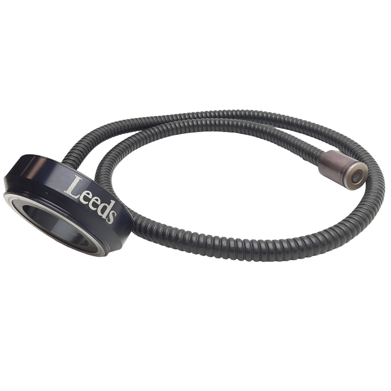 Leeds Fiber Optic Microscope Ring Light, ø49mm ID, 46in Length, ø10mm Bundle