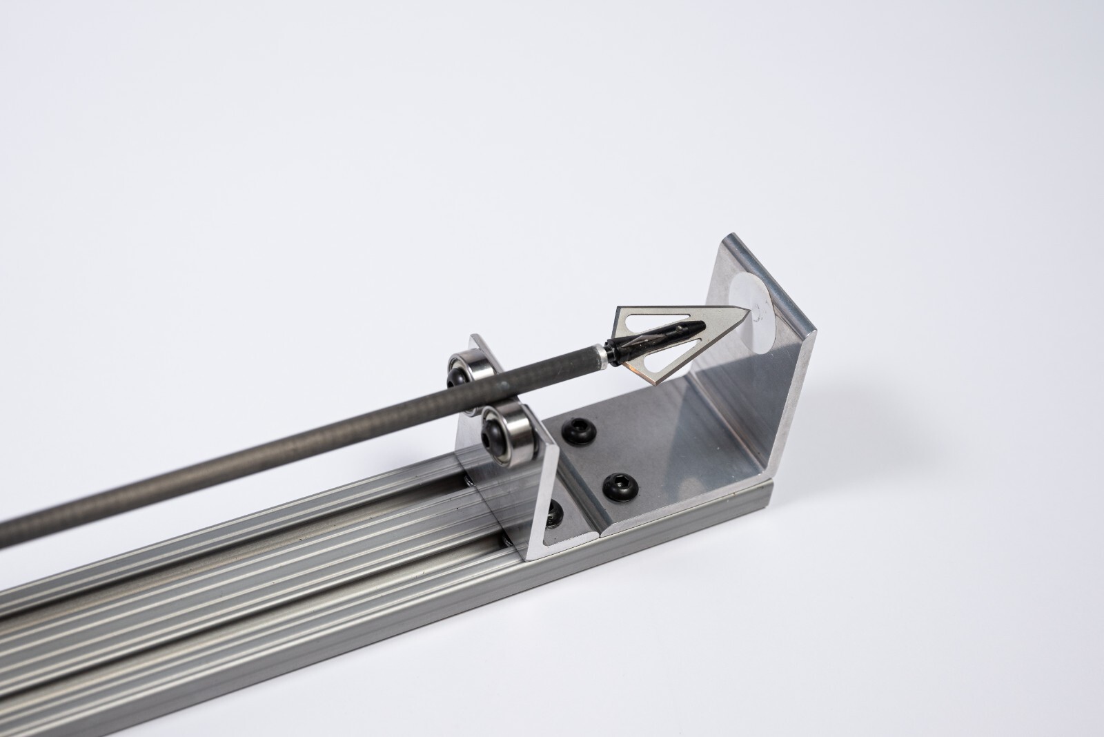 Spine and arrow tester .