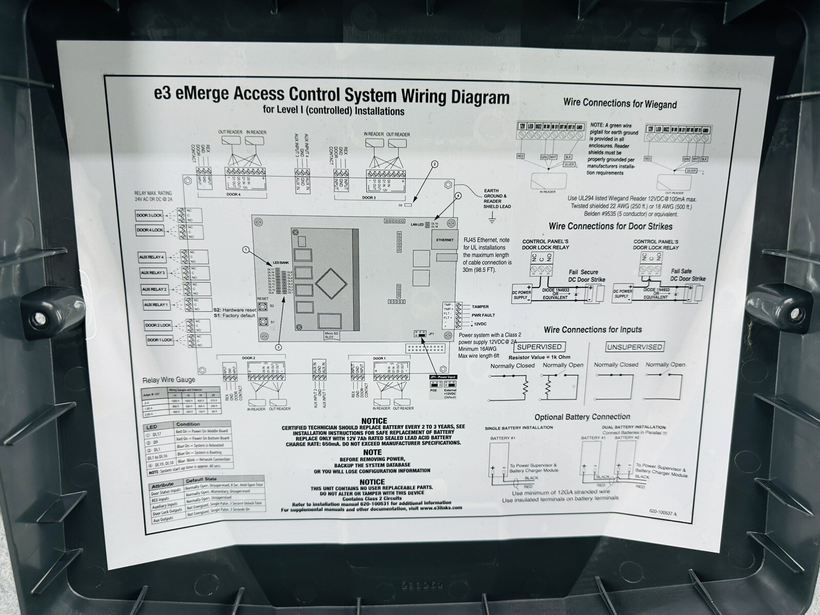 LINEAR EMERGE E3 SERIES - Access Control System