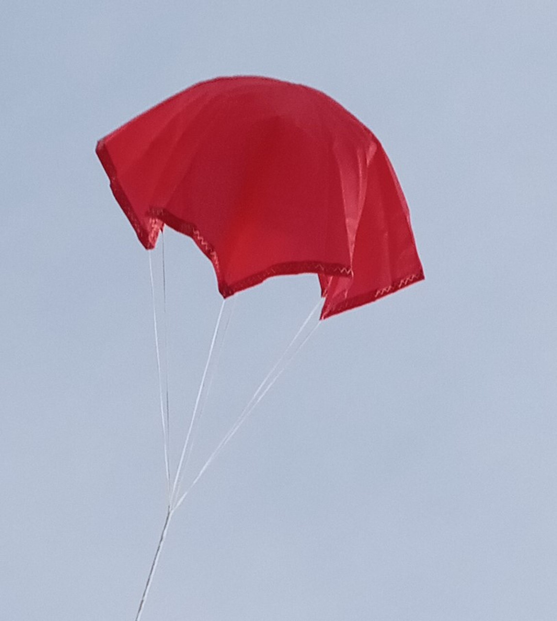 Top Flight Parachute Rip Stop Nylon 24" Red   TOP-PAR-24 Red