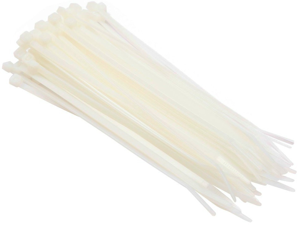 NATURAL CABLE TIES, TIE WRAPS, NYLON ZIP TIES CHOOSE SIZE & QTY