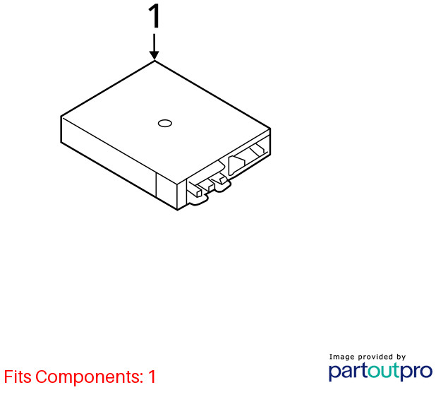 2012- 2015 Audi A7 Reverse Back Up Camera Control Module OEM PN: 4G0907441B
