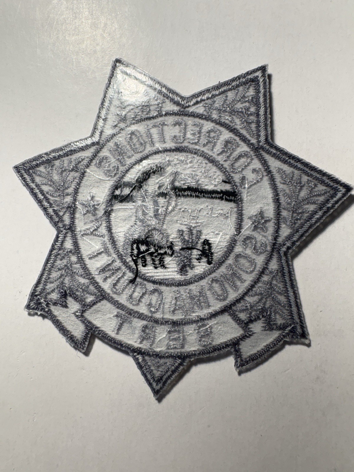 Sonoma County California Corrections SERT Patch ~ RARE