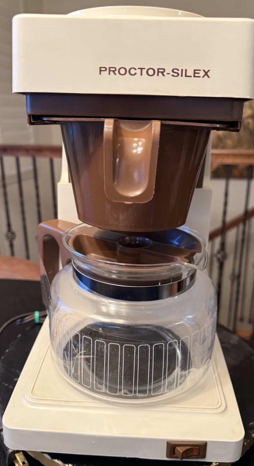Vintage Proctor Silex Automatic Drip 10 Cup Coffeemaker A415AL Made in USA 1970s