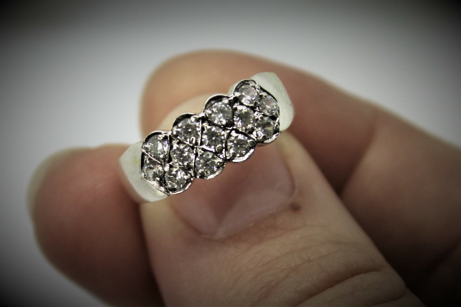Solid Silver 925 Ladies Ring UK Handmade Size Available+ Gift box