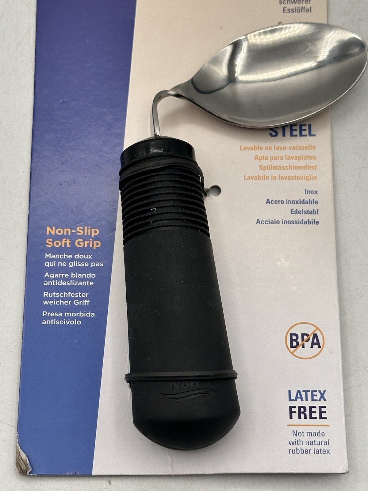 Norco Big Grip Bendable Weighted Tablespoon New