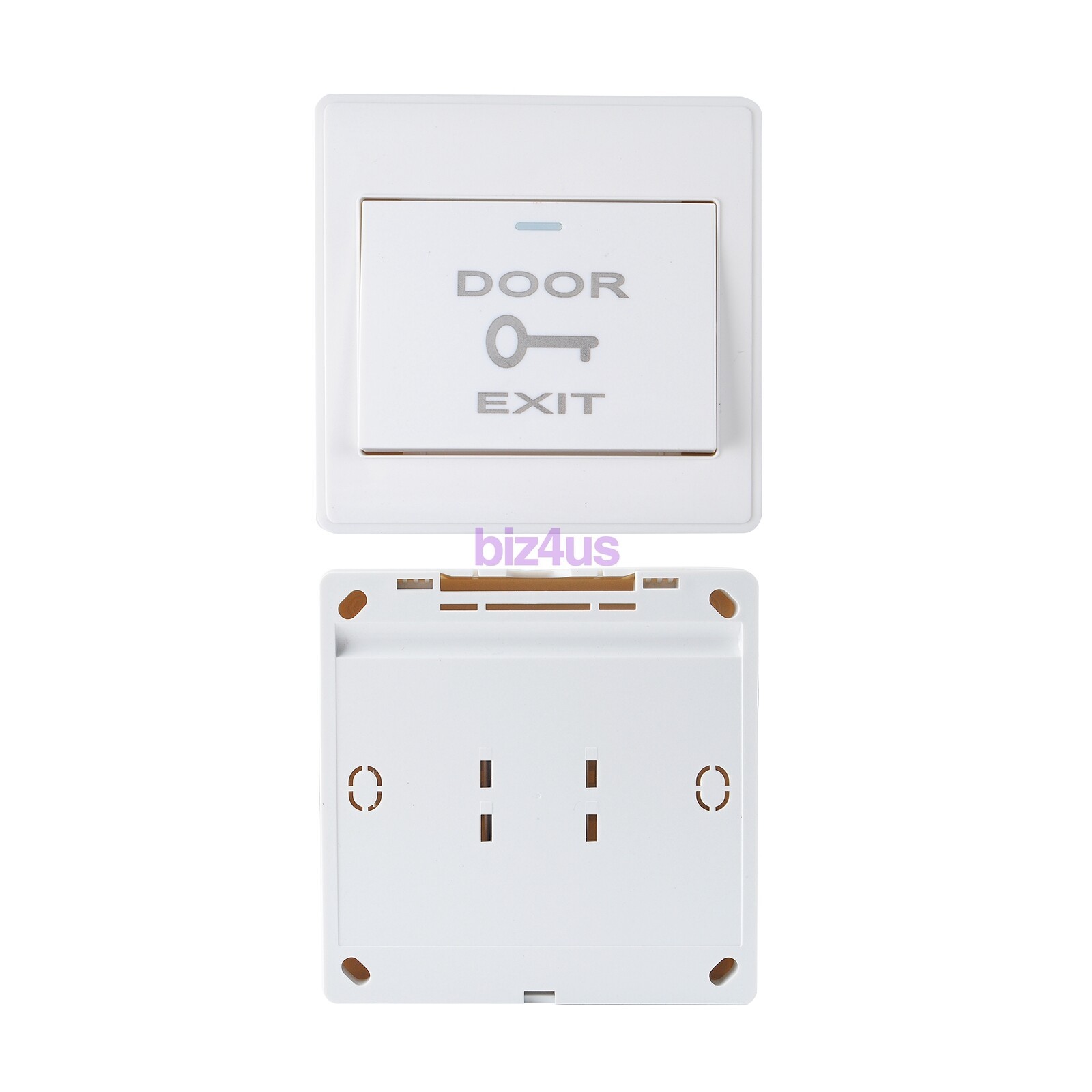 1x Door Lock Exit Button Push Release Switch Panel for Access Control System USK
