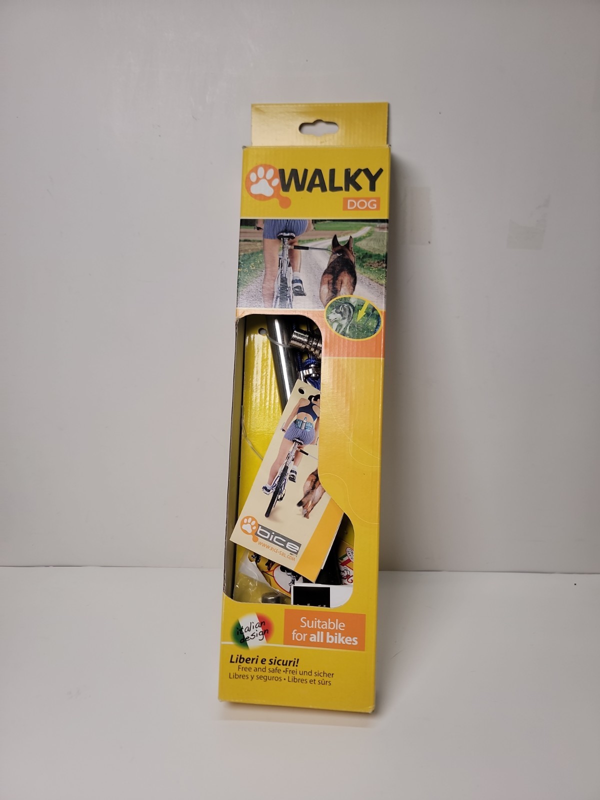 Walky Dog Biking Leash By CAMON Hands Free Leash Exerciser ~NEW BNIB~Smoke Free~