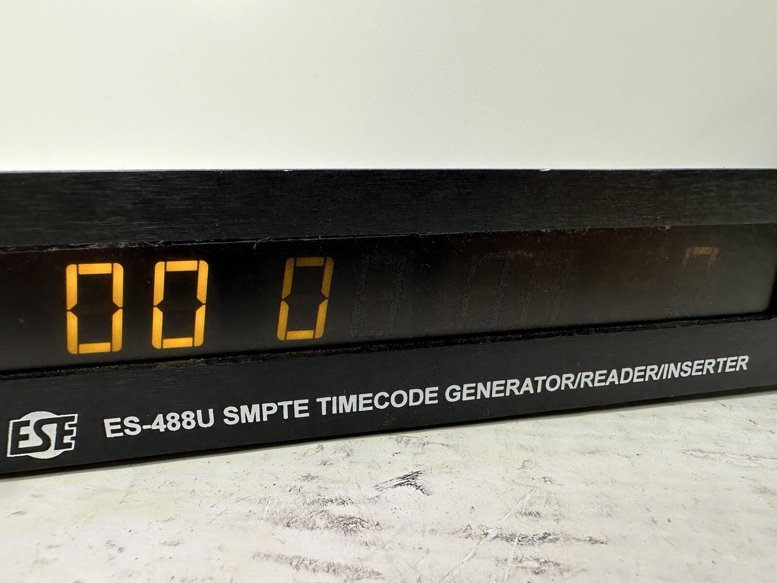 ESE ES-488U SMPTE Time Code Reader, Generator & Video Inserter Tested