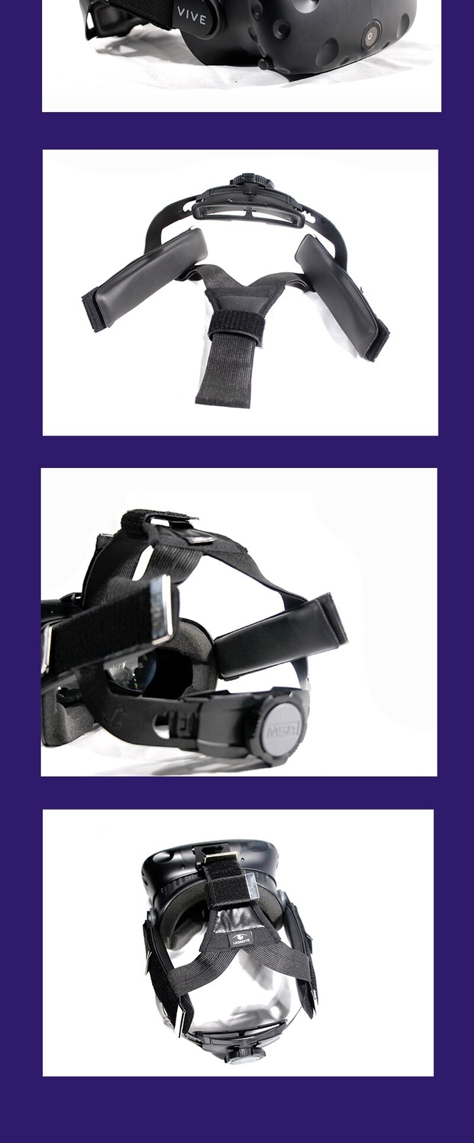 Improved Replacement VR Headband Head Strap Breathable for HTC Vive Adjustable